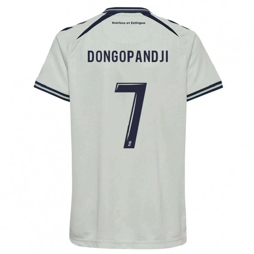 Danxen Criança Camisola Hakim Dongopandji #7 Azul Meia-Noite Branco Alternativa 2026/27 Camisa Brasil