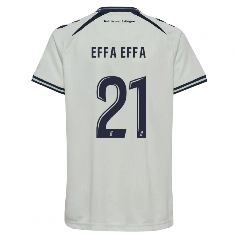 Danxen Criança Camisola Chancelle Effa Effa #21 Azul Meia-Noite Branco Alternativa 2026/27 Camisa Brasil