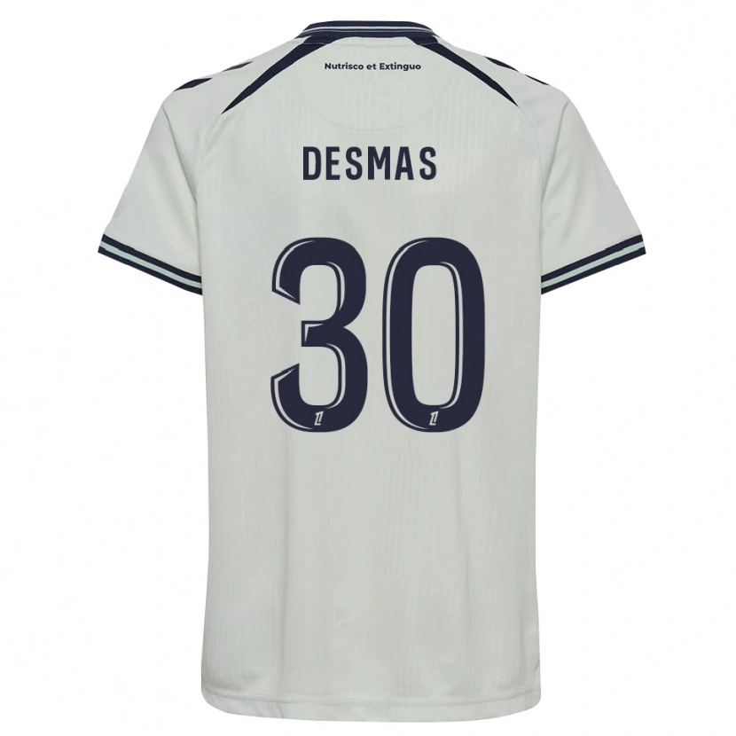 Danxen Criança Camisola Arthur Desmas #30 Azul Meia-Noite Branco Alternativa 2026/27 Camisa Brasil