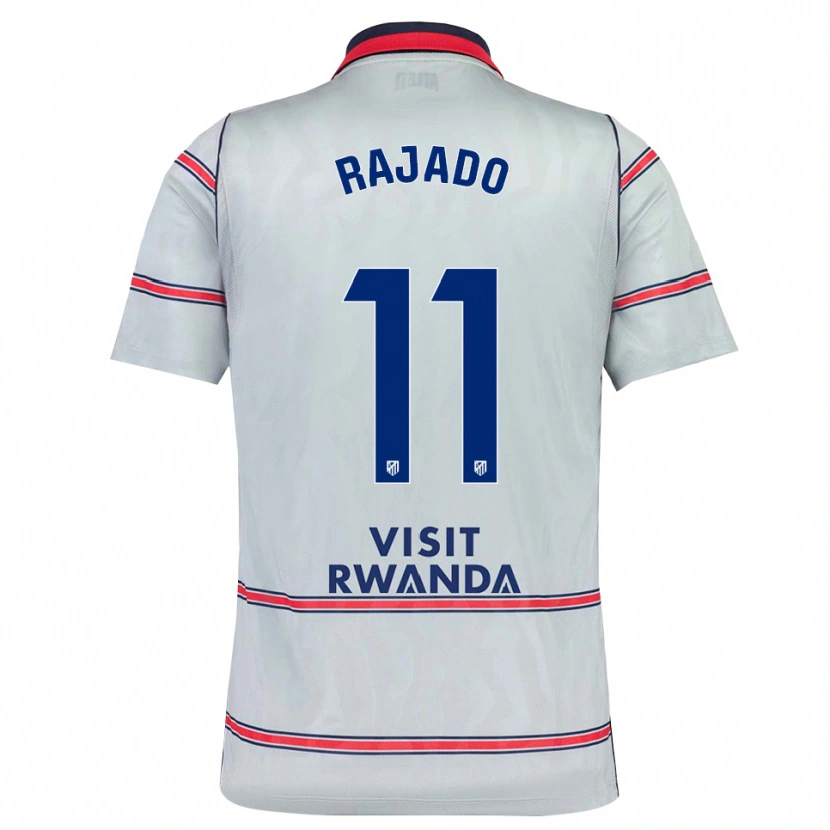 Danxen Criança Camisola Jorge Rajado #11 Cinza Vermelho Azul Marinho Terceiro 2026/27 Camisa Brasil
