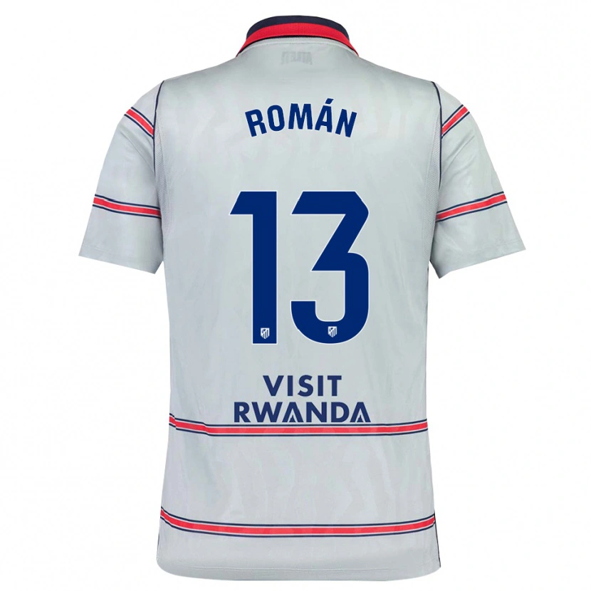 Danxen Criança Camisola Francis Holgado #13 Cinza Vermelho Azul Marinho Terceiro 2026/27 Camisa Brasil