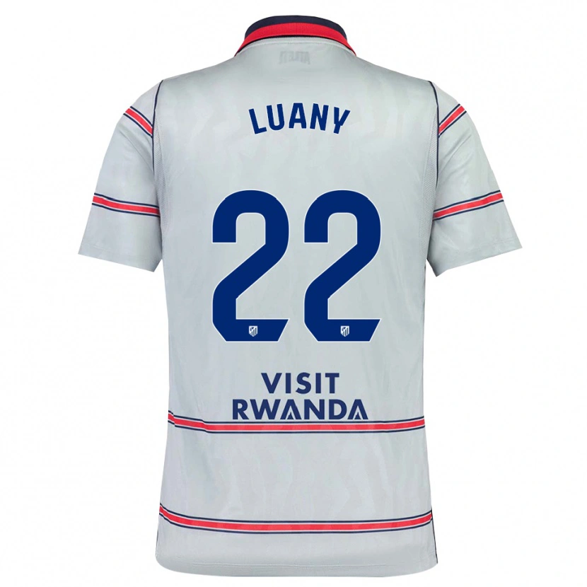 Danxen Criança Camisola Luany Vitória Da Silva Rosa #22 Cinza Vermelho Azul Marinho Terceiro 2026/27 Camisa Brasil