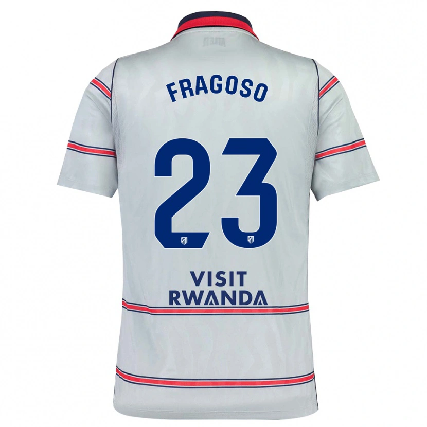 Danxen Criança Camisola Gerard Fragoso #23 Cinza Vermelho Azul Marinho Terceiro 2026/27 Camisa Brasil