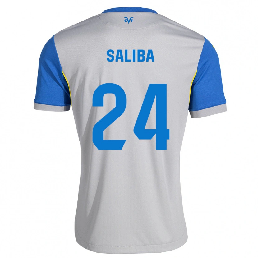 Danxen Homem Camisola Nathan-Dylan Saliba #24 Azul Dodger Cinza Alternativa 2026/27 Camisa Brasil
