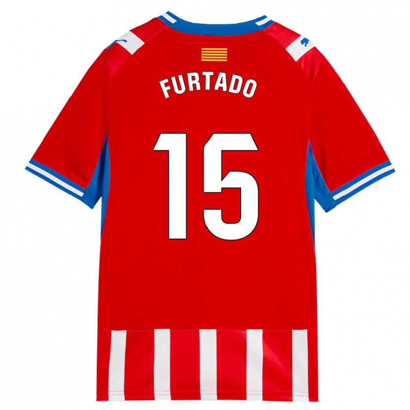 Danxen Homem Camisola Mauro Furtado #15 Vermelho Branco Azul Céu Principal 2026/27 Camisa Brasil