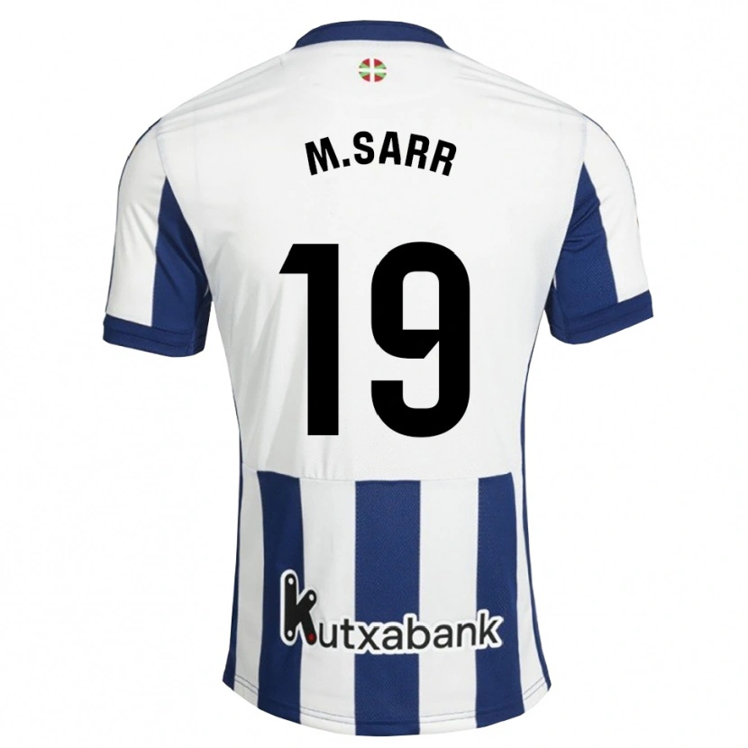 Danxen Homem Camisola Mamadou Sarr #19 Azul Marinho Branco Dourado Principal 2026/27 Camisa Brasil