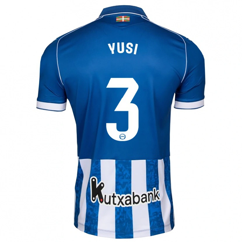 Danxen Homem Camisola Youssef Enríquez #3 Azul Branco Preto Principal 2026/27 Camisa Brasil