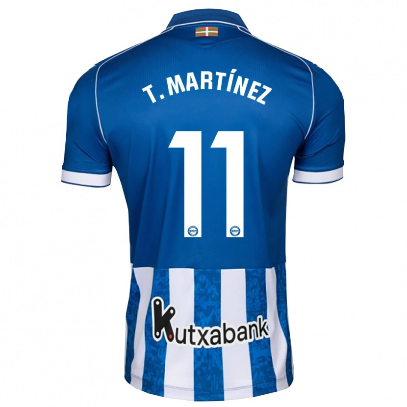 Danxen Homem Camisola Toni Martínez #11 Azul Branco Preto Principal 2026/27 Camisa Brasil