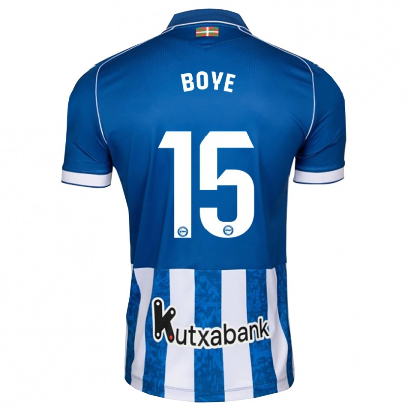 Danxen Homem Camisola Lucas Boyé #15 Azul Branco Preto Principal 2026/27 Camisa Brasil