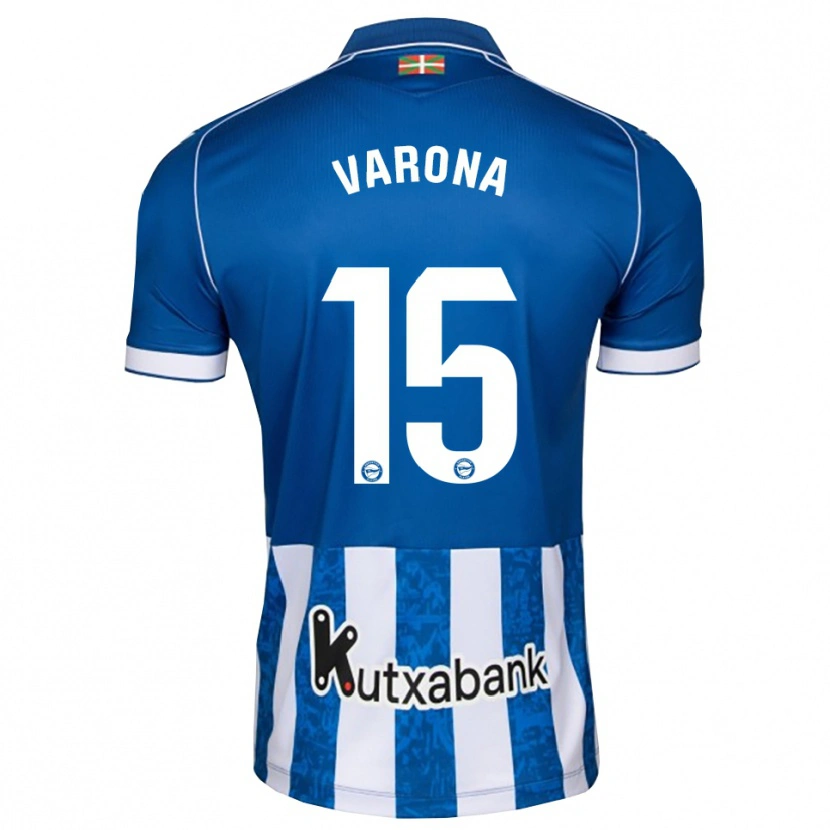 Danxen Homem Camisola Ander Varona #15 Azul Branco Preto Principal 2026/27 Camisa Brasil