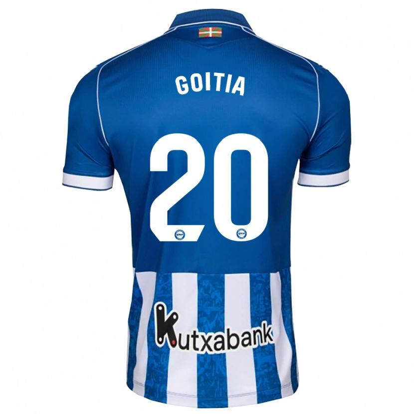 Danxen Homem Camisola Pablo Goitia #20 Azul Branco Preto Principal 2026/27 Camisa Brasil