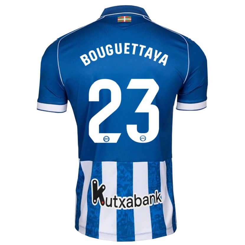 Danxen Homem Camisola Tazghat Bouguettaya #23 Azul Branco Preto Principal 2026/27 Camisa Brasil