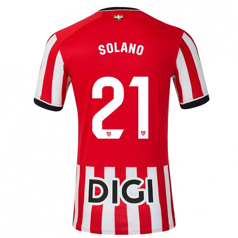 Danxen Homem Camisola Bibiane Schulze-Solano #21 Vermelho Preto Branco Principal 2026/27 Camisa Brasil