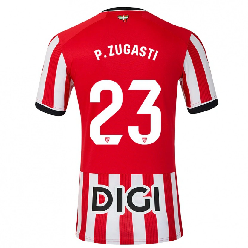 Danxen Homem Camisola Patricia Zugasti Osés #23 Vermelho Preto Branco Principal 2026/27 Camisa Brasil