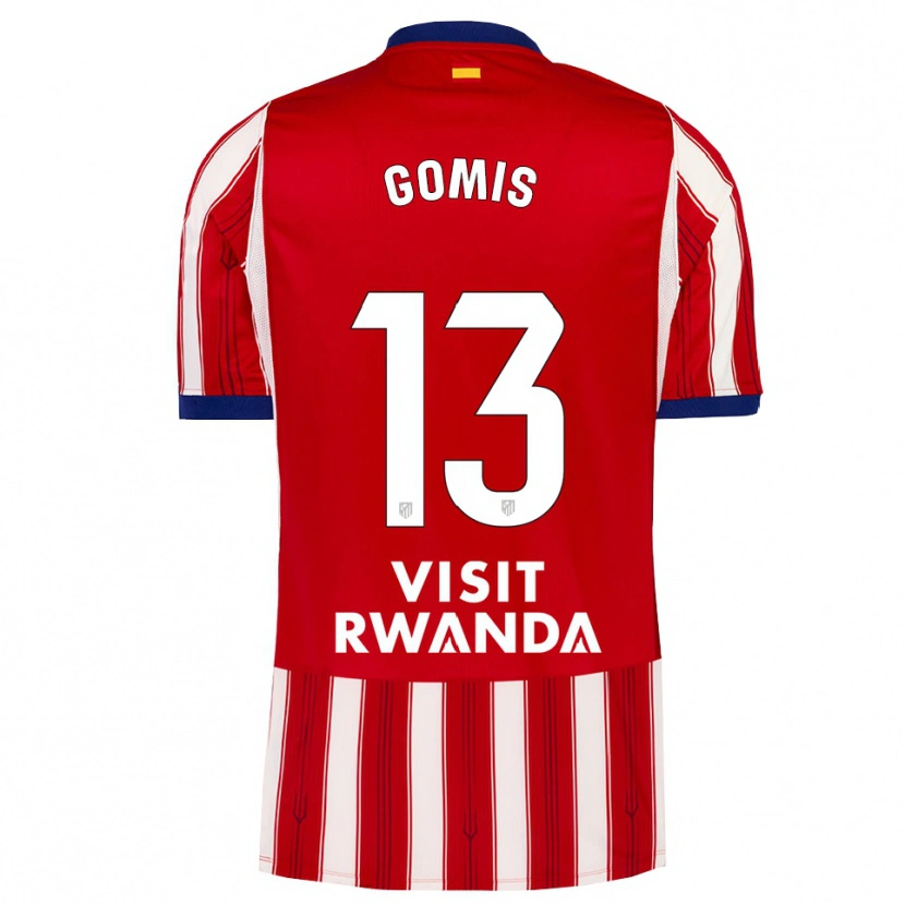 Danxen Homem Camisola Antonio Gomis #13 Azul Real Vermelho Branco Principal 2026/27 Camisa Brasil