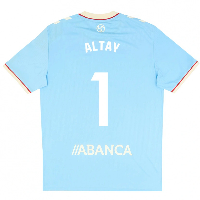 Danxen Homem Camisola Altay Bayındır #1 Azul Céu Branco Vermelho Principal 2026/27 Camisa Brasil
