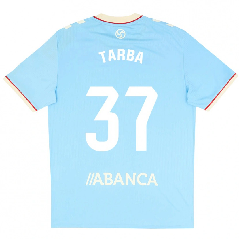 Danxen Homem Camisola Ianis Tarba #37 Azul Céu Branco Vermelho Principal 2026/27 Camisa Brasil