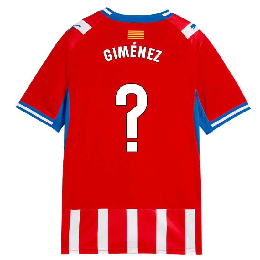Danxen Homem Camisola Félix Giménez #0 Vermelho Branco Azul Céu Principal 2026/27 Camisa Brasil