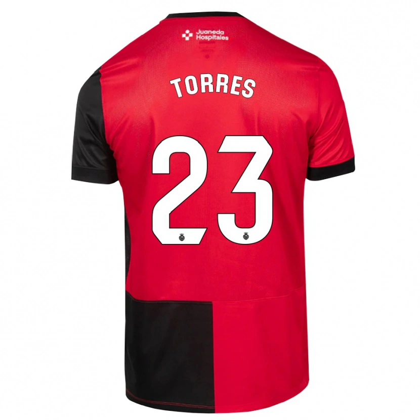 Danxen Homem Camisola Iker Torres #23 Preto Vermelho Branco Principal 2026/27 Camisa Brasil