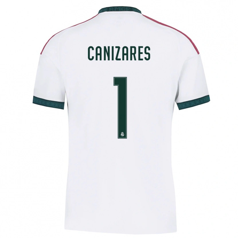 Danxen Homem Camisola Lucas Canizares #1 Verde Escuro Branco Vermelho Principal 2026/27 Camisa Brasil