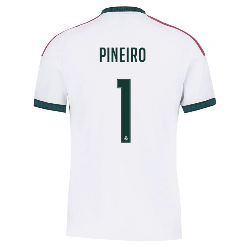Danxen Homem Camisola Diego Pineiro #1 Verde Escuro Branco Vermelho Principal 2026/27 Camisa Brasil