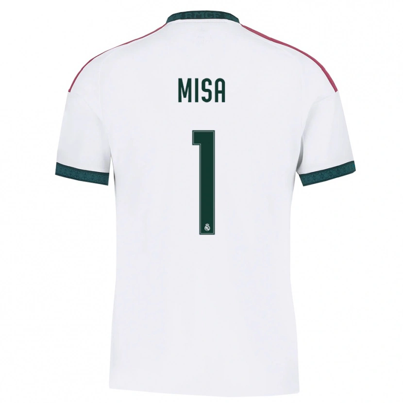 Danxen Homem Camisola Misa Rodríguez #1 Verde Escuro Branco Vermelho Principal 2026/27 Camisa Brasil