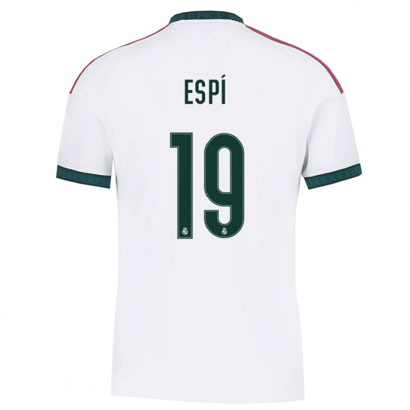 Danxen Homem Camisola Carlos Espí #19 Verde Escuro Branco Vermelho Principal 2026/27 Camisa Brasil