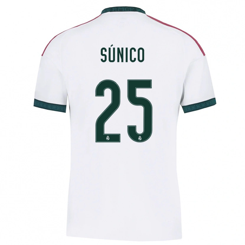 Danxen Homem Camisola Guille Súnico #25 Verde Escuro Branco Vermelho Principal 2026/27 Camisa Brasil