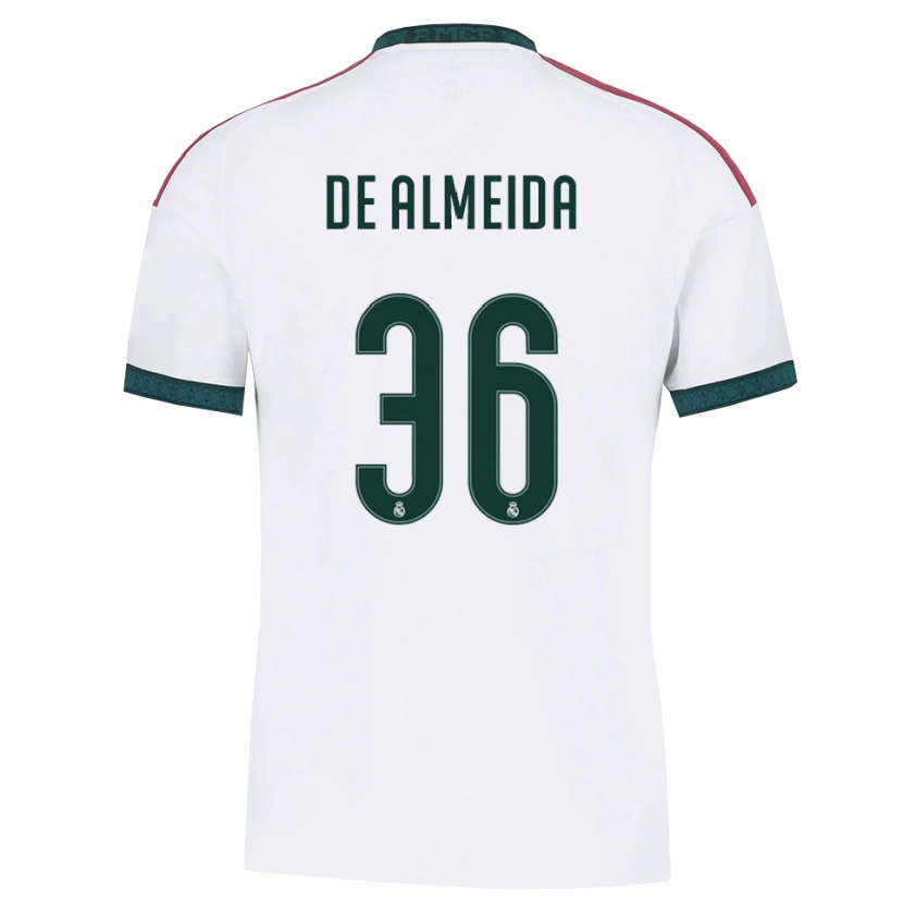 Danxen Homem Camisola Paulo De Almeida #36 Verde Escuro Branco Vermelho Principal 2026/27 Camisa Brasil