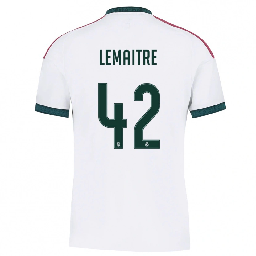 Danxen Homem Camisola Léo Lemaître #42 Verde Escuro Branco Vermelho Principal 2026/27 Camisa Brasil
