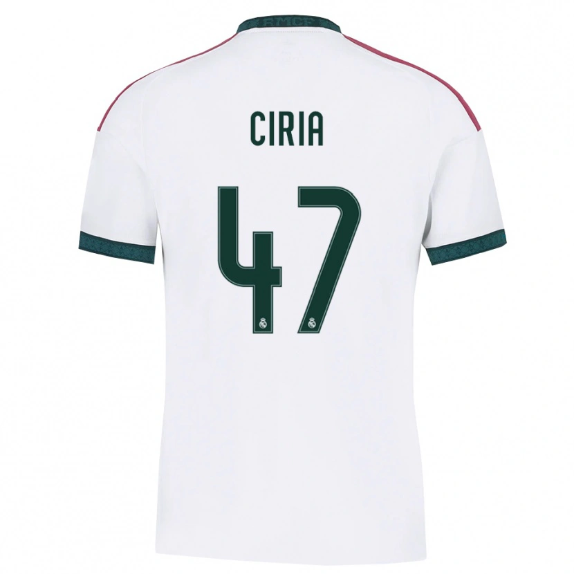 Danxen Homem Camisola Alexis Ciria #47 Verde Escuro Branco Vermelho Principal 2026/27 Camisa Brasil