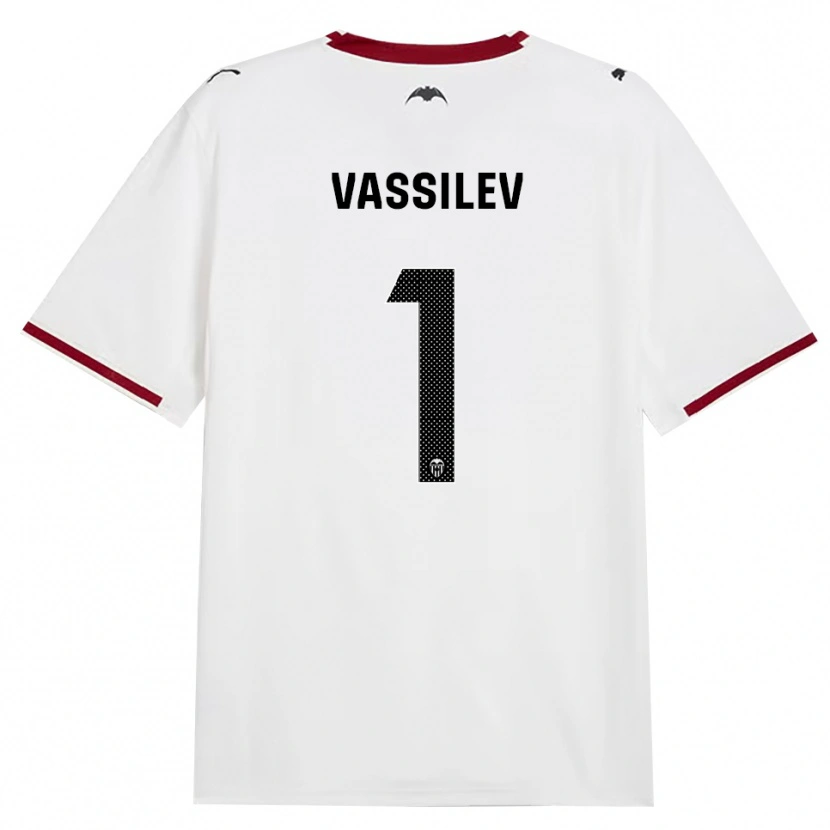 Danxen Homem Camisola David Vassilev #1 Preto Branco Vermelho Amarelo Principal 2026/27 Camisa Brasil