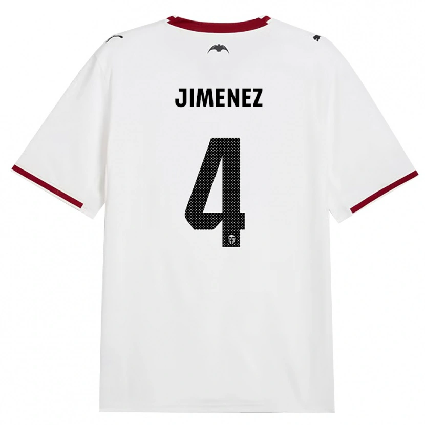 Danxen Homem Camisola Maria Jimenez #4 Preto Branco Vermelho Amarelo Principal 2026/27 Camisa Brasil