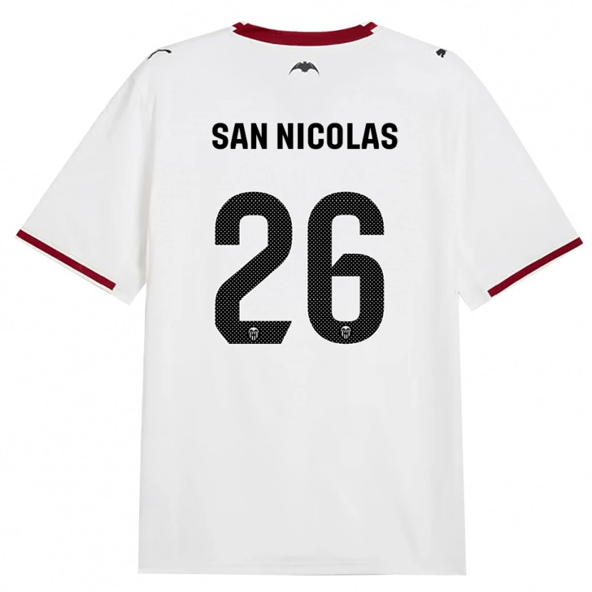 Danxen Homem Camisola Olga San Nicolas #26 Preto Branco Vermelho Amarelo Principal 2026/27 Camisa Brasil