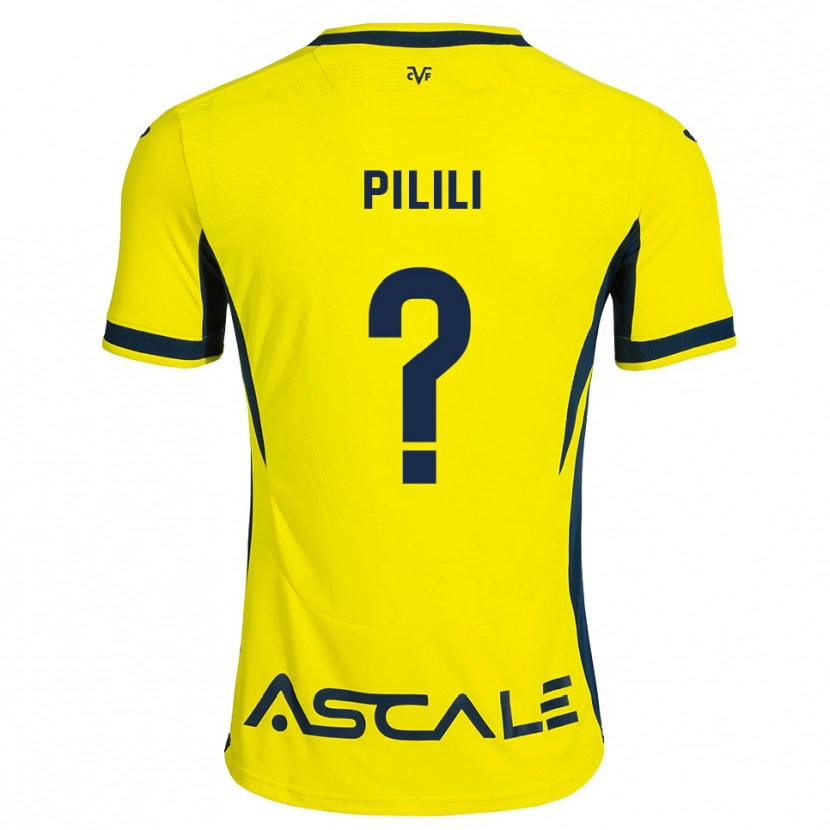 Danxen Homem Camisola Lucas Pilili #0 Amarelo Preto Vermelho Principal 2026/27 Camisa Brasil