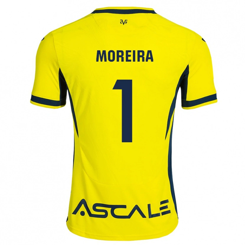 Danxen Homem Camisola Yago Moreira #1 Amarelo Preto Vermelho Principal 2026/27 Camisa Brasil