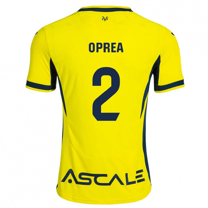 Danxen Homem Camisola Olivia Oprea #2 Amarelo Preto Vermelho Principal 2026/27 Camisa Brasil