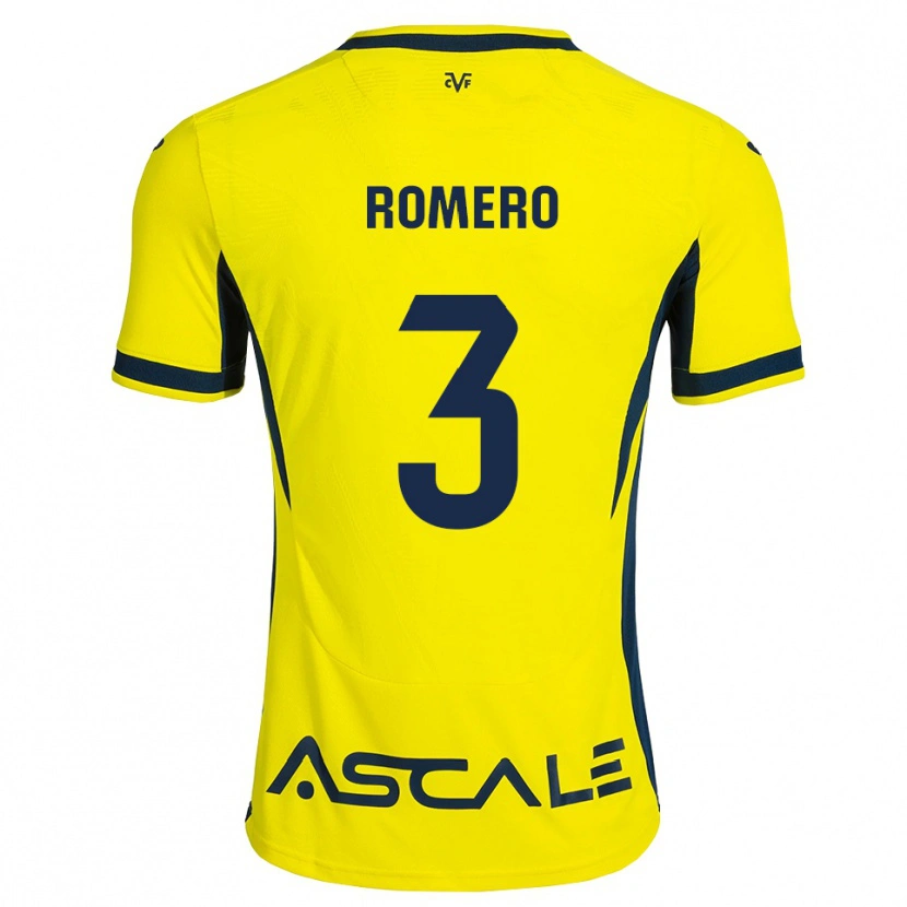Danxen Homem Camisola Cristo Romero #3 Amarelo Preto Vermelho Principal 2026/27 Camisa Brasil