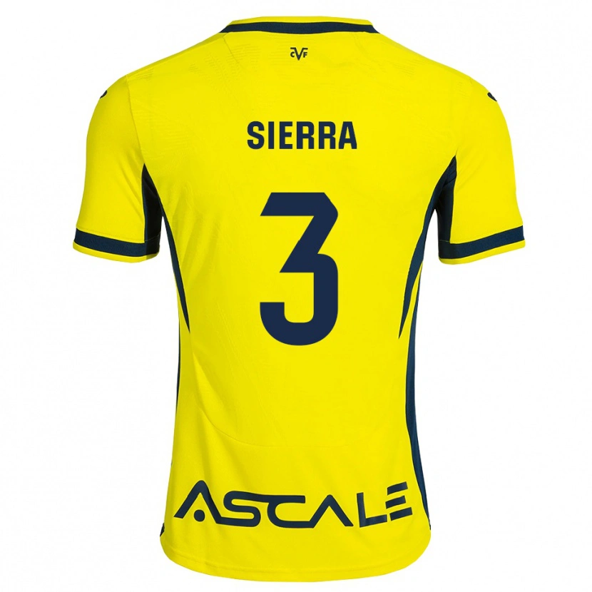 Danxen Homem Camisola Ismael Sierra #3 Amarelo Preto Vermelho Principal 2026/27 Camisa Brasil
