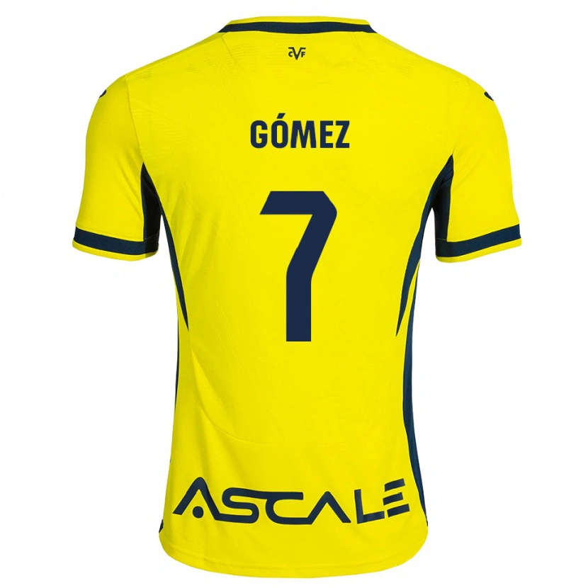 Danxen Homem Camisola Valen Gómez #7 Amarelo Preto Vermelho Principal 2026/27 Camisa Brasil