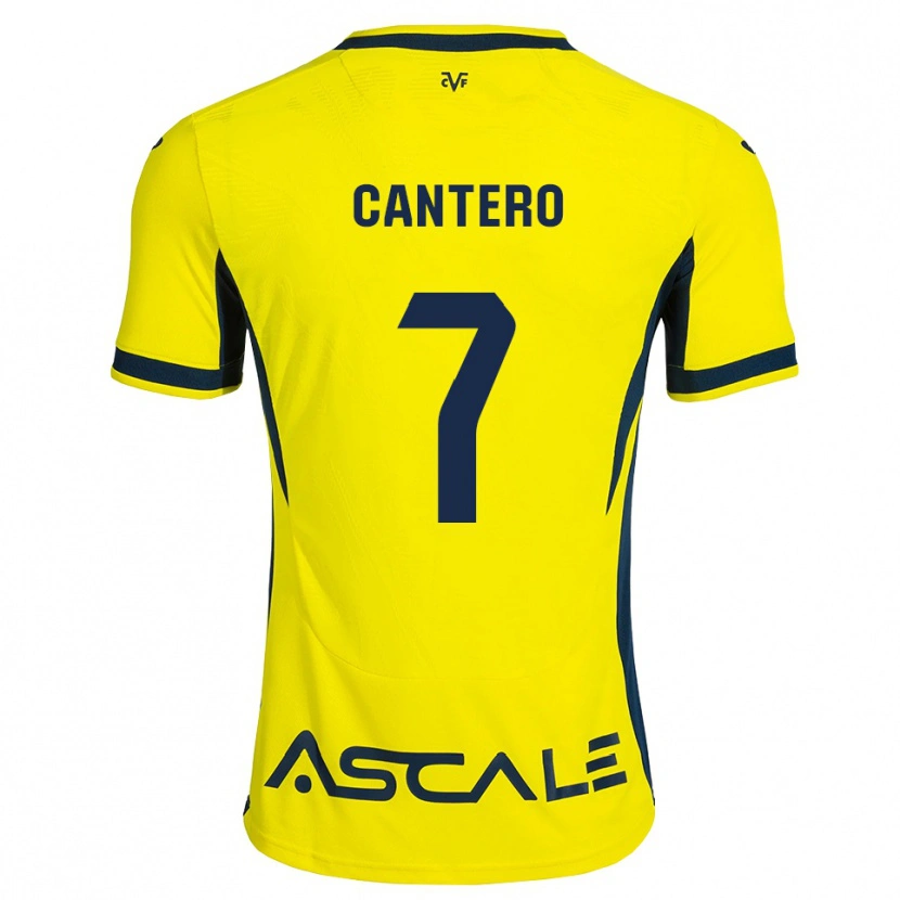 Danxen Homem Camisola Dani Cantero #7 Amarelo Preto Vermelho Principal 2026/27 Camisa Brasil