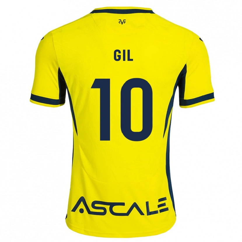 Danxen Homem Camisola Markel Gil #10 Amarelo Preto Vermelho Principal 2026/27 Camisa Brasil