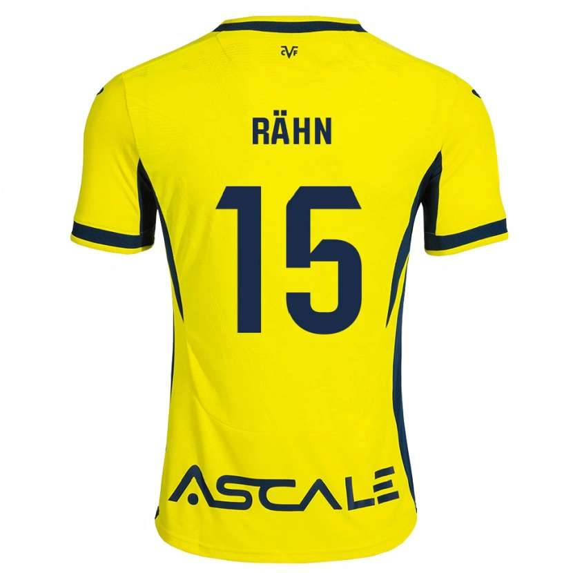Danxen Homem Camisola Ronan Rähn #15 Amarelo Preto Vermelho Principal 2026/27 Camisa Brasil