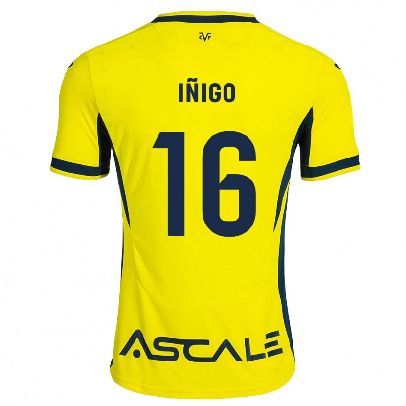 Danxen Homem Camisola Gastón Iñigo #16 Amarelo Preto Vermelho Principal 2026/27 Camisa Brasil