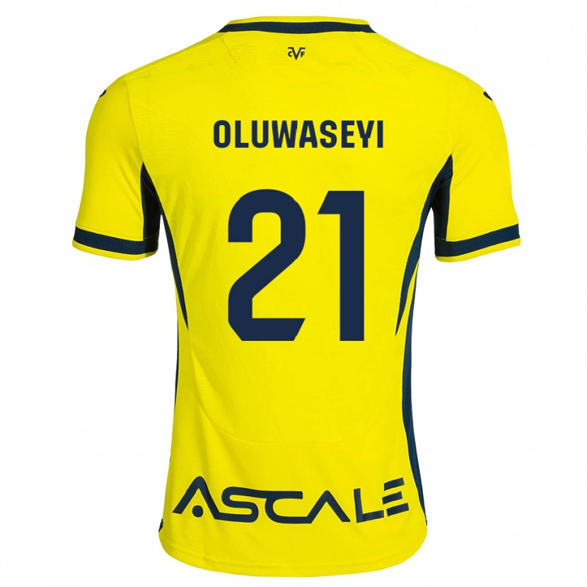Danxen Homem Camisola Tani Oluwaseyi #21 Amarelo Preto Vermelho Principal 2026/27 Camisa Brasil