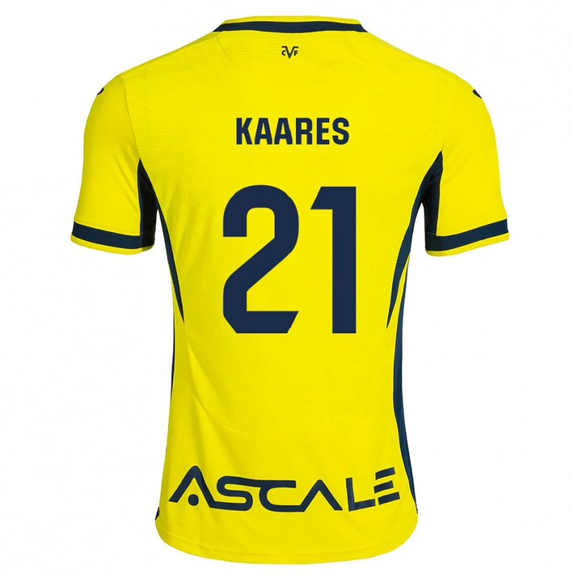 Danxen Homem Camisola Andero Kaares #21 Amarelo Preto Vermelho Principal 2026/27 Camisa Brasil
