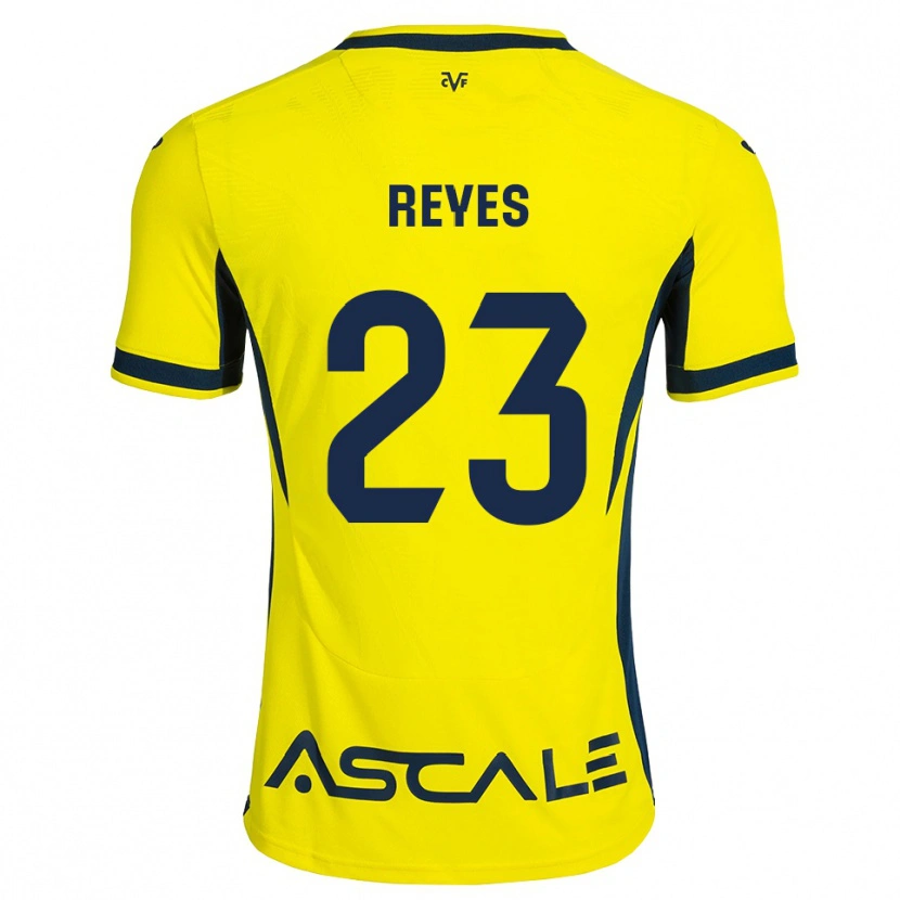 Danxen Homem Camisola Dani Reyes #23 Amarelo Preto Vermelho Principal 2026/27 Camisa Brasil