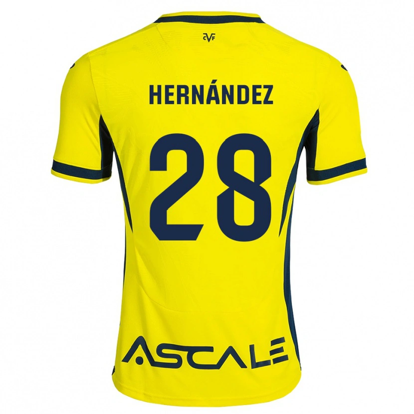 Danxen Homem Camisola Gerard Hernández #28 Amarelo Preto Vermelho Principal 2026/27 Camisa Brasil
