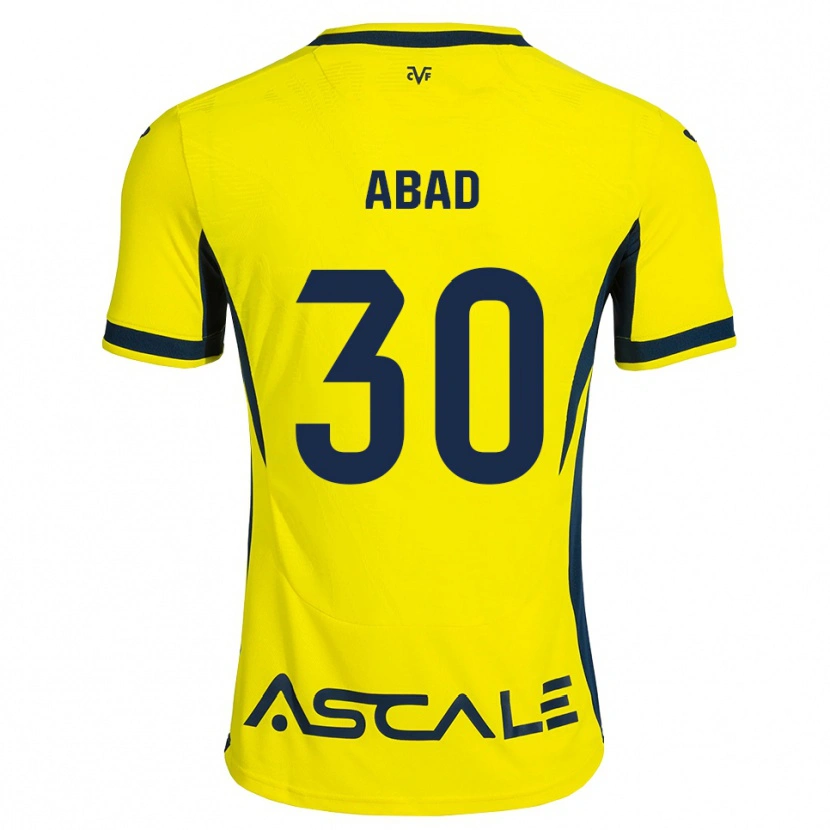 Danxen Homem Camisola Iker Abad #30 Amarelo Preto Vermelho Principal 2026/27 Camisa Brasil