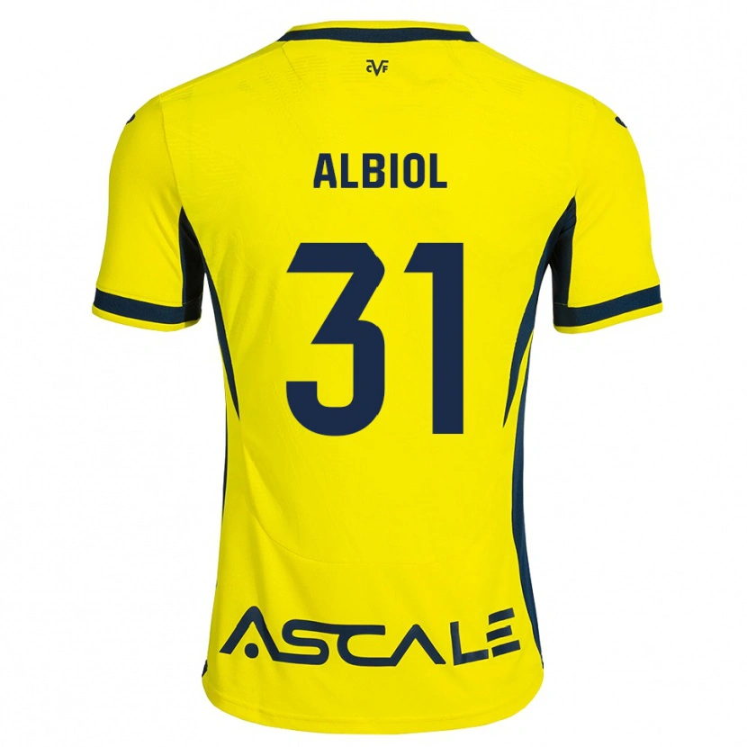 Danxen Homem Camisola Thiago Albiol #31 Amarelo Preto Vermelho Principal 2026/27 Camisa Brasil